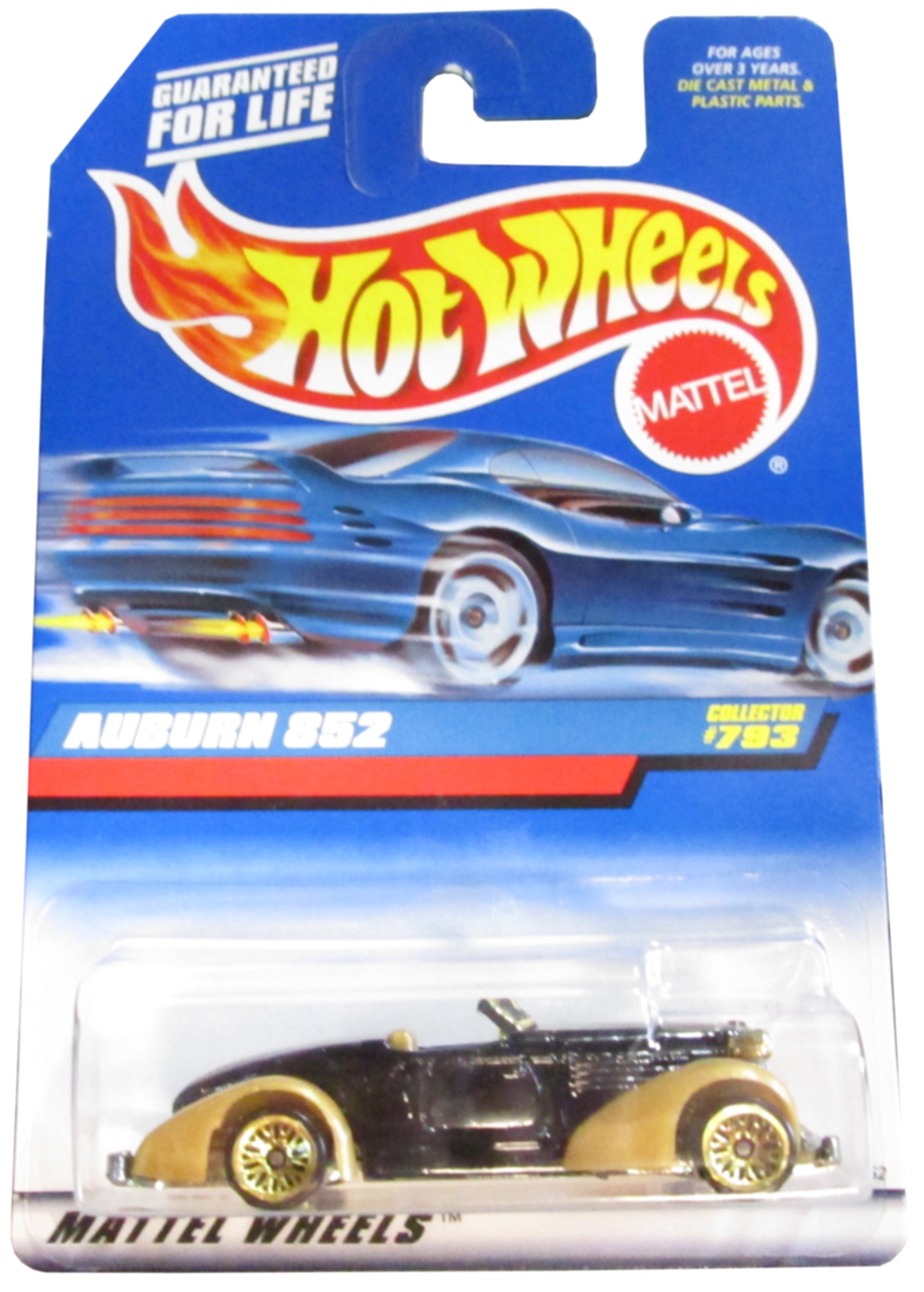 Hot Wheels Auburn 852#793 Die-Cast Car - 1998 Limited Edition Collectible Toy for Kids & Adults - Perfect for Display, Play & Gifts