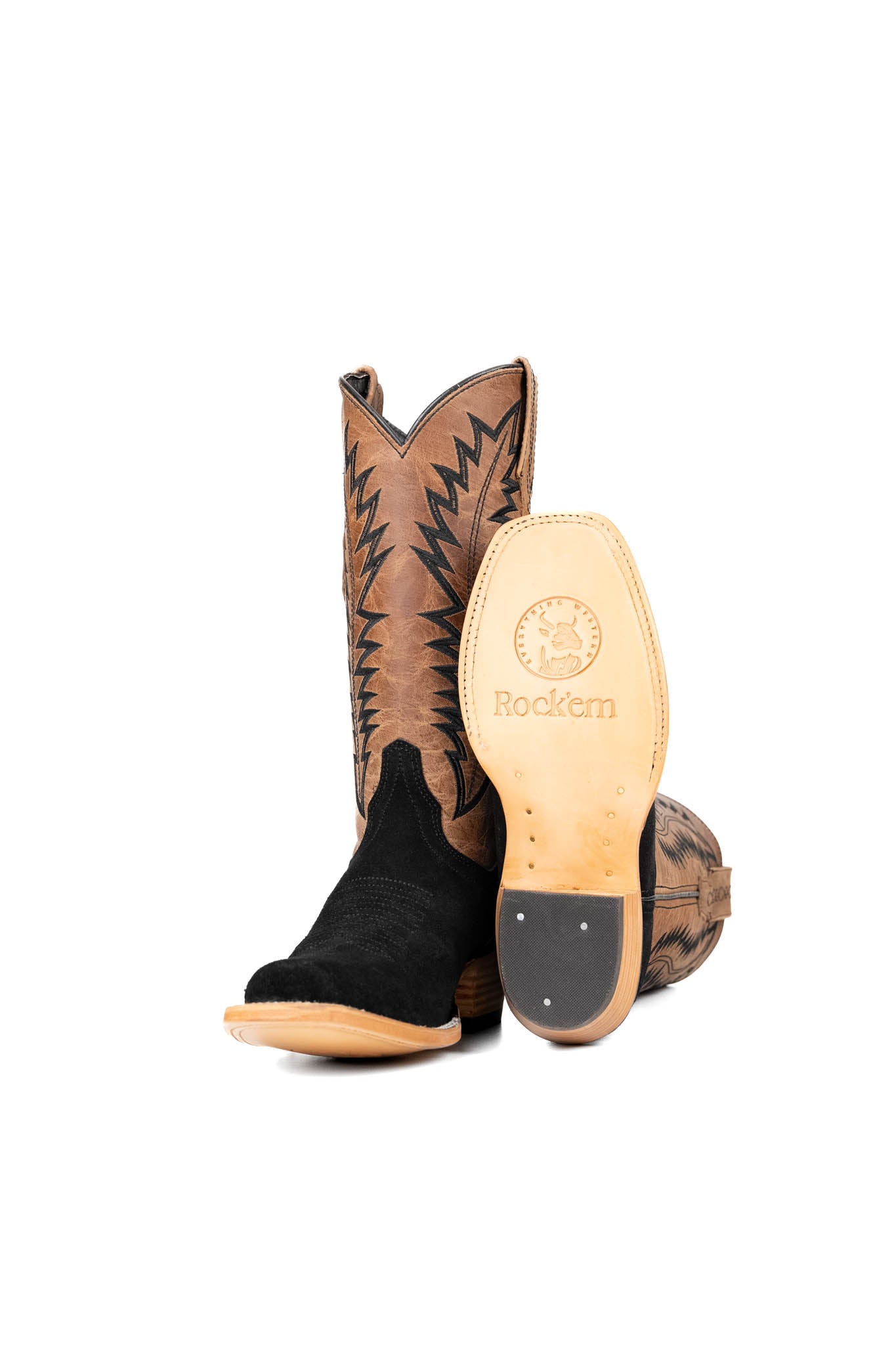 Sophia Roughout Frontier Toe Cowgirl Boots for Women - Western Riding & Country Fashion - Perfect for Rodeo, Line Dancing & Outdoor Adventures