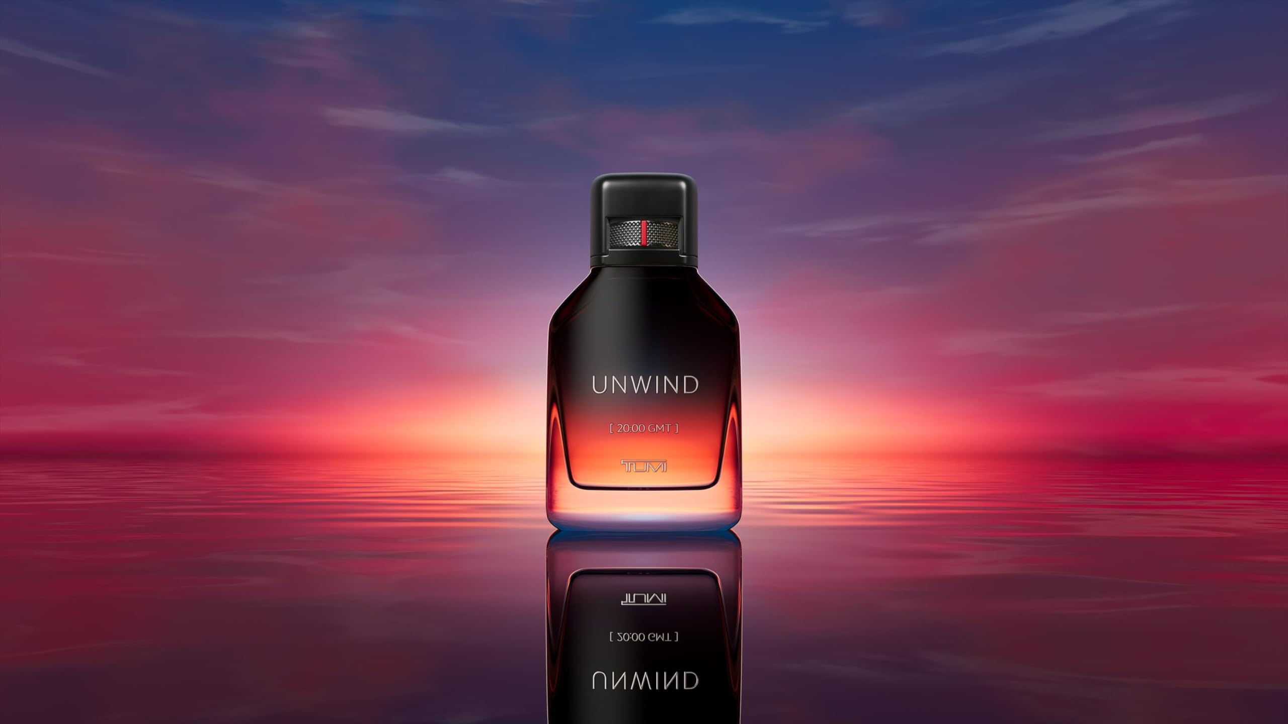 TUMI UNWIND [20:00 GMT] Men's Cologne Gift Set - Floral & Woody Fragrance Eau de Parfum (6.7 oz + 1.0 oz) - Perfect for Date Nights, Gifts & Special Occasions