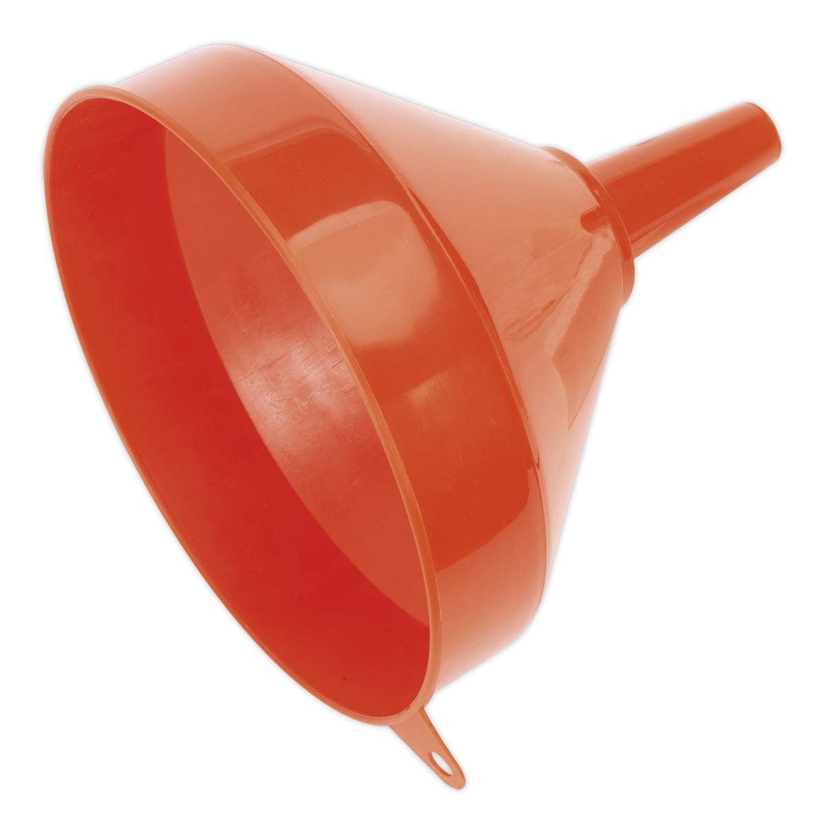 Sealey F5 Large 250mm Fixed Spout Funnel - Heavy Duty Oil & Fluid Filling for Automotive, Marine & Industrial Use