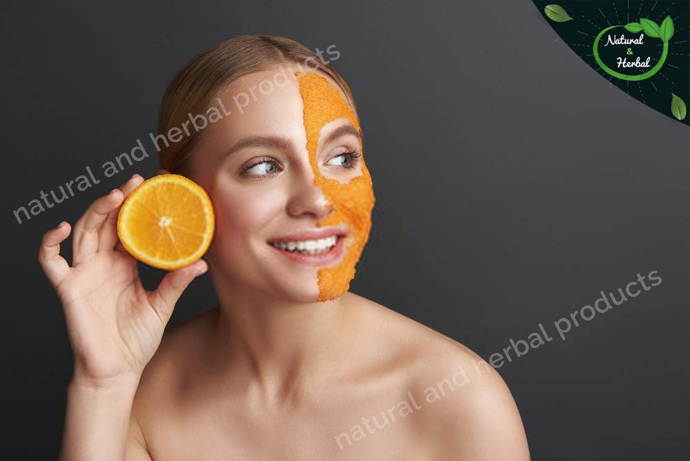 Organic Orange Peel Powder for Skin & Hair Care | 100% Pure Vitamin C Face Mask | Brightens & Evens Skin Tone | Natural Exfoliant for Glowing Skin & Healthy Hair | 100g | DIY Beauty Recipes & Spa Treatments
