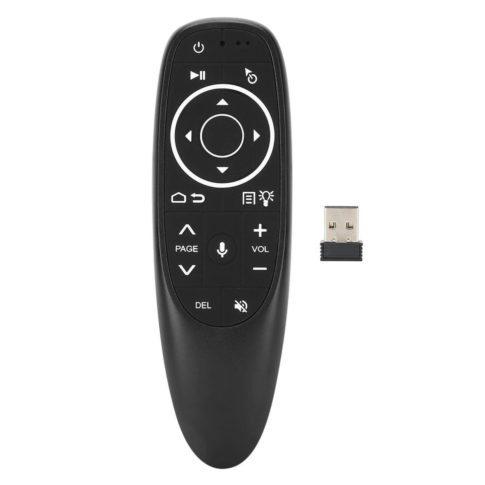 2.4G Wireless Voice Air Fly Mouse - Remote Control with Infrared for Android & Windows - Perfect for Smart TV, PC, and Home Theater Use