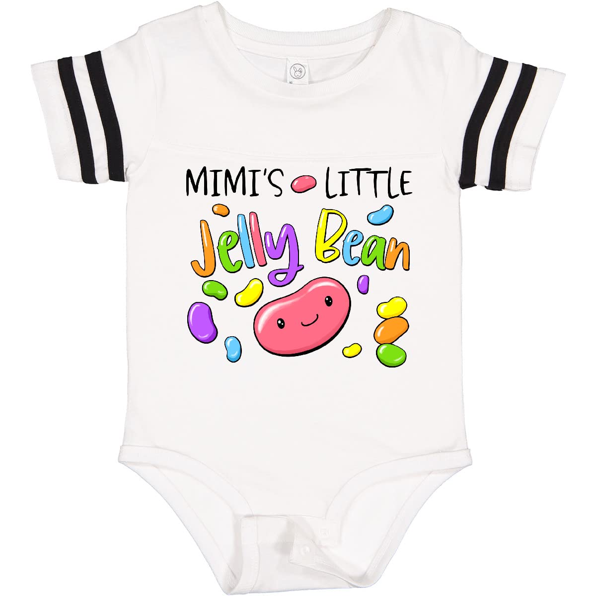 Inktastic Mimi's Little Jellybean Cute Easter Candy Baby Bodysuit - Adorable Infant Onesie for Easter Photos, Baby Showers & Holiday Gifts