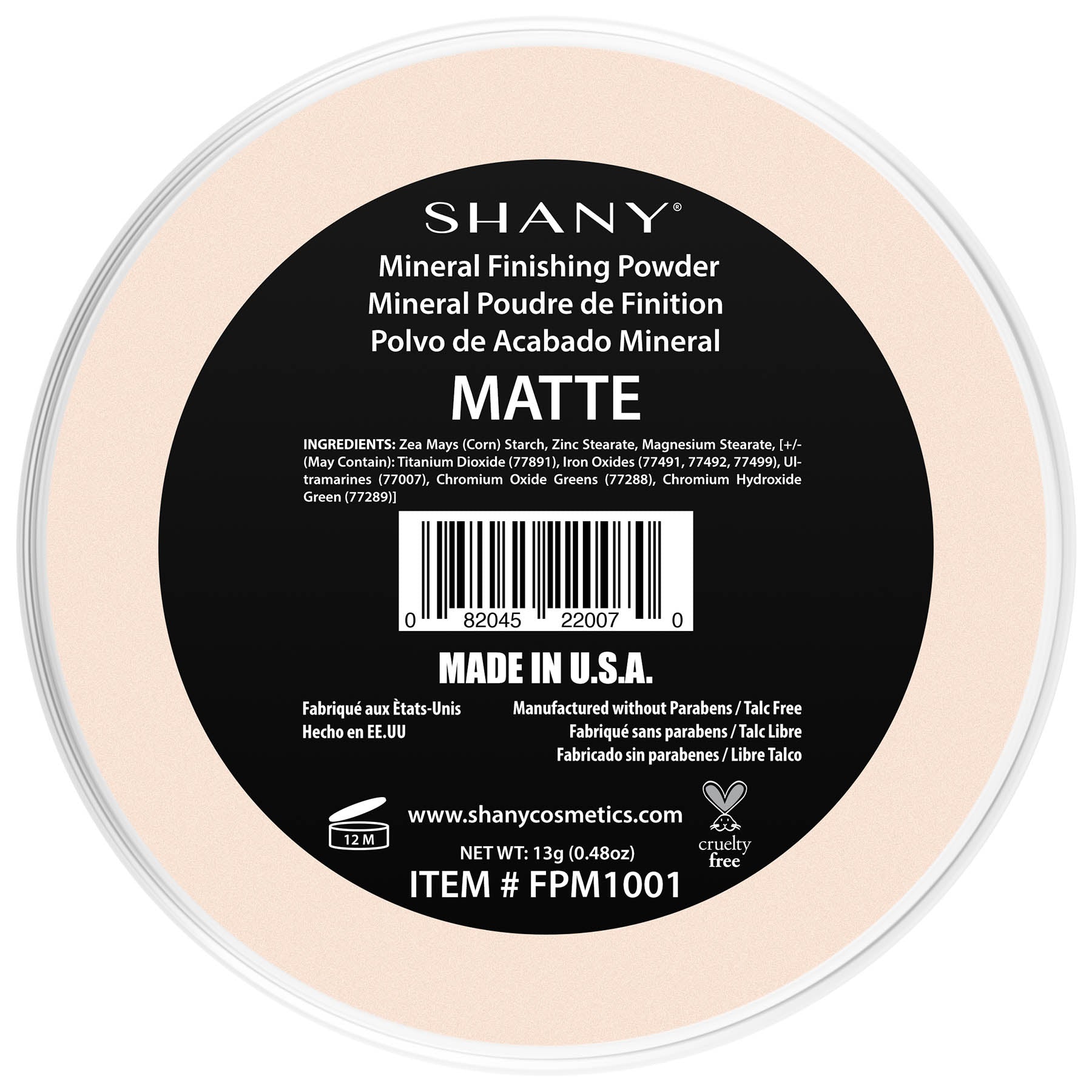 Mineral Finishing Powder - Paraben Free & Talc Free | Vegan, Cruelty-Free Setting Powder for Flawless Makeup Finish | Perfect for Daily Use & Professional Makeup Artists