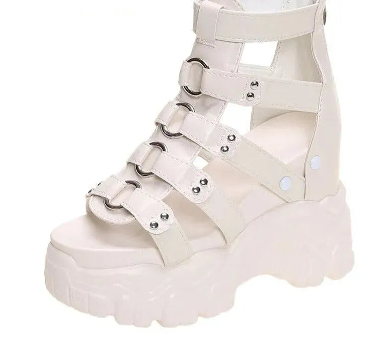 Women's Comfortable Summer Ankle Strap Wedge Sandals - Casual Walking Shoes for Beach, Vacation & Outdoor Activities
