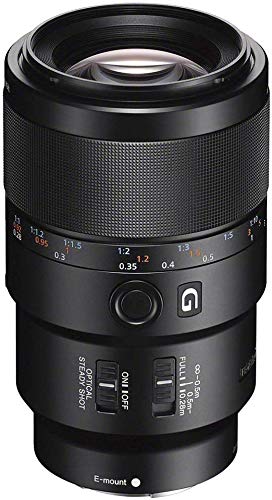 Sony FE 90mm f/2.8 Macro Lens with Accessories for Professional Photography