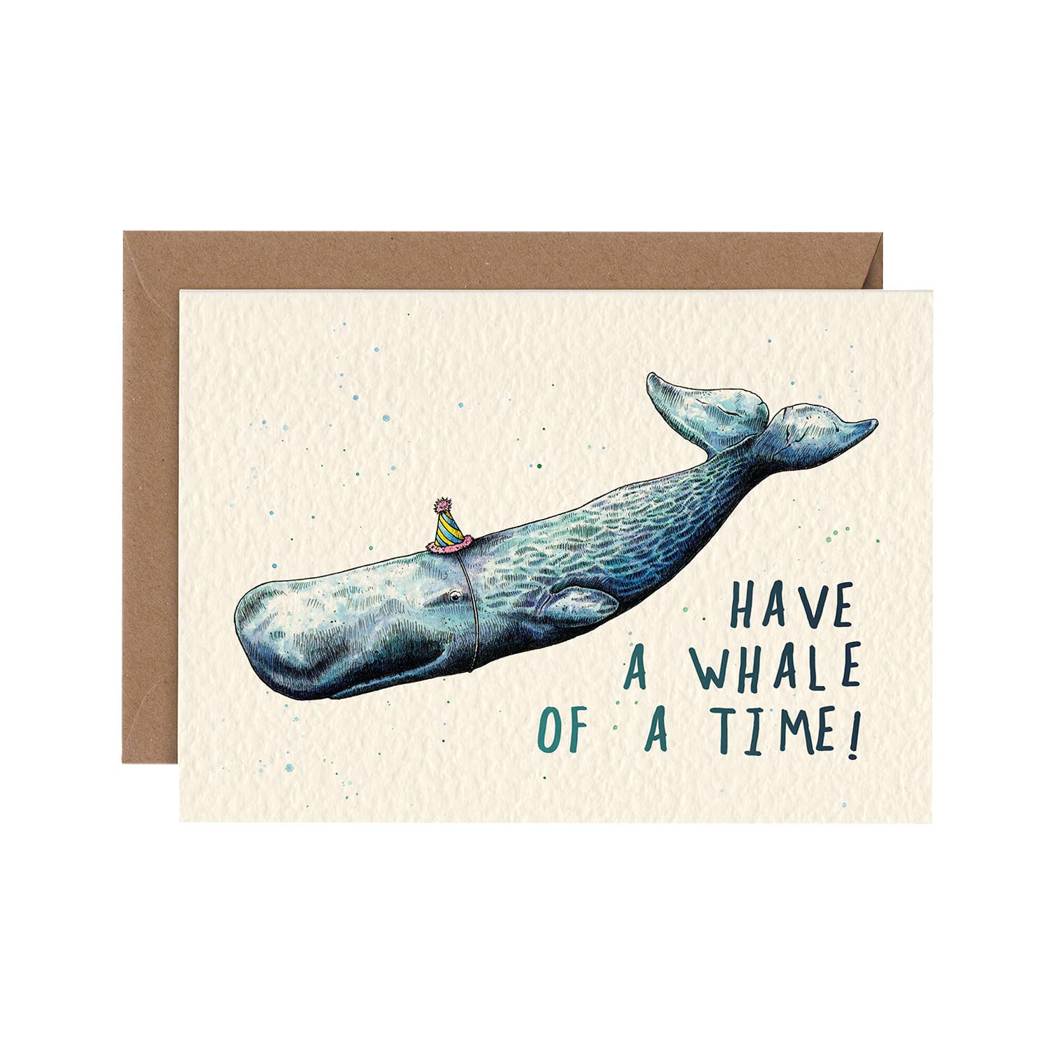 Whale Greeting Card - Funny & Unique Birthday Card for Friends & Family - Perfect for Birthdays, Anniversaries & Special Occasions