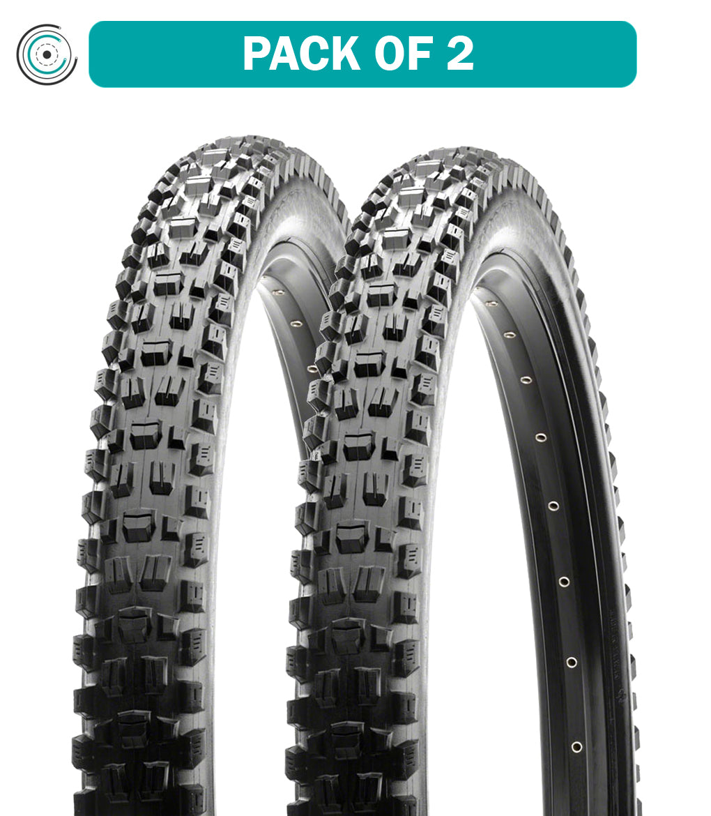 2 Pack Maxxis Assegai 27.5 x 2.6 Tubeless Folding MTB Tires - 3C MaxxTerra EXO+ Protection (TB00202700) for Trail & Enduro Mountain Biking