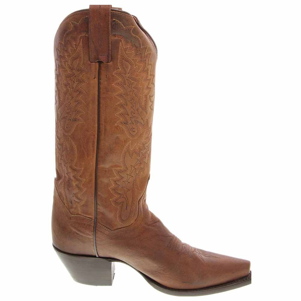 Dan Post Men's Milwaukee Embroidered Narrow Round Toe Casual Boots - Mid Calf Western Cowboy Boots for Men, Black Leather Comfortable Work Boots for Daily Wear & Outdoor Activities