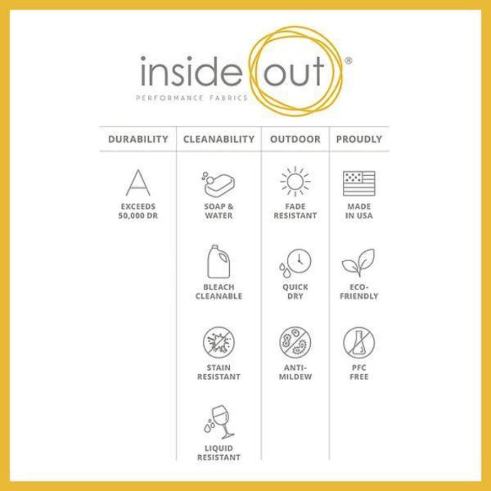 Olcott InsideOut Reversible Fabric in Graphite - Stylish & Durable for Home Decor, Upholstery, and DIY Projects