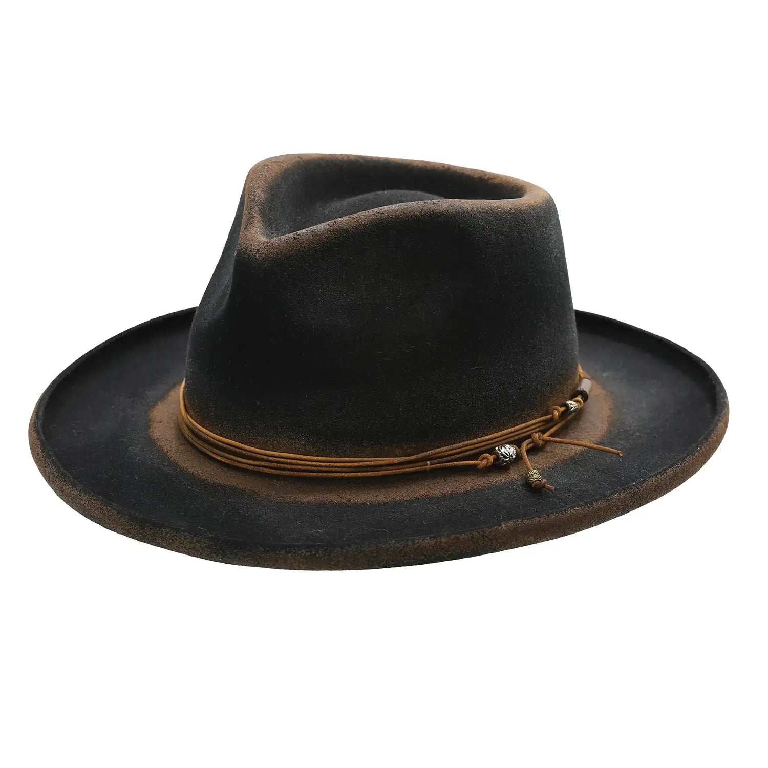 Peter Grimm Eden Wool Felt Fedora Hat for Men - Classic Vintage Style Winter Hat for Outdoor Activities & Fashion