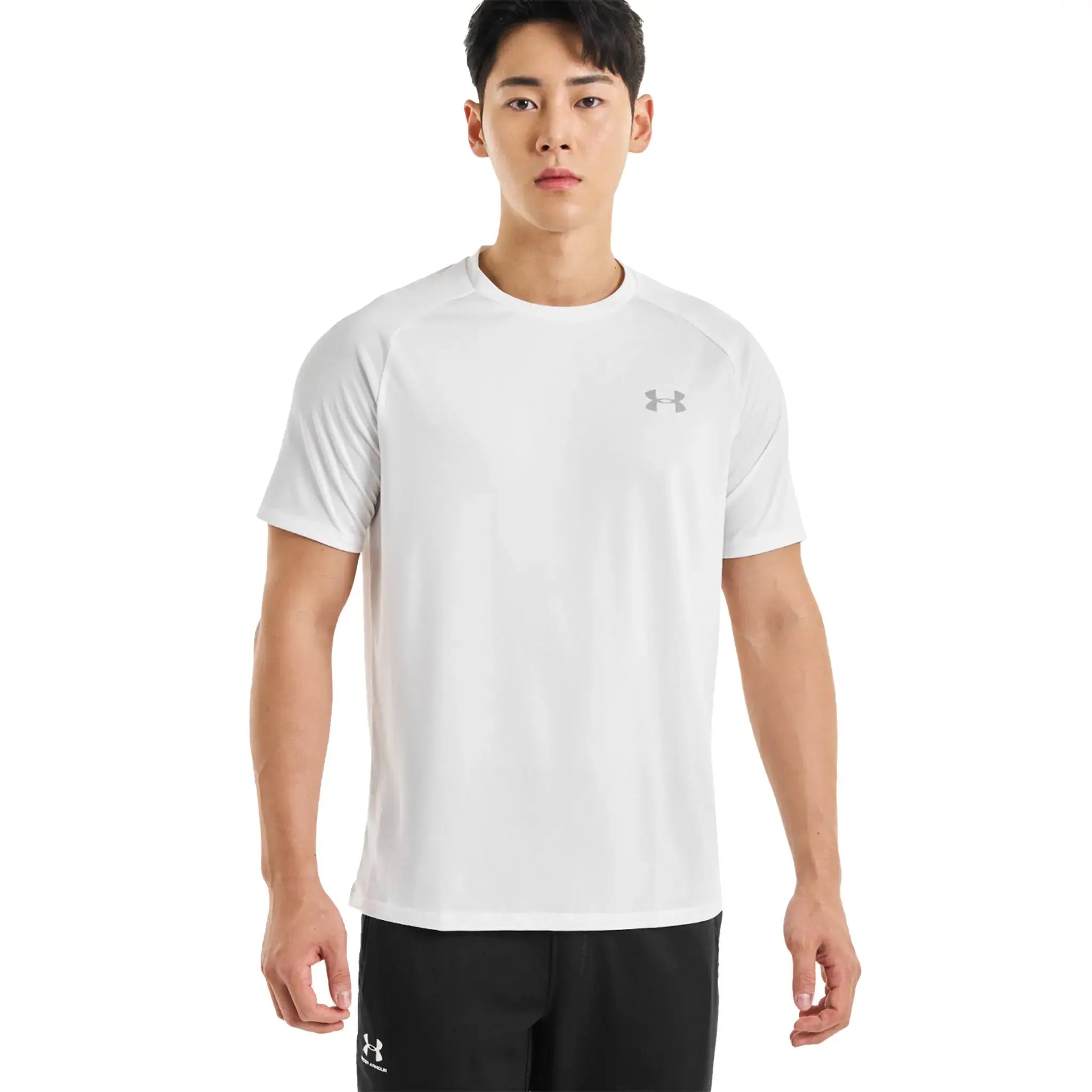 Under Armour UA Tech 2.0 Men's Short Sleeve T-Shirt - Moisture Wicking, Breathable Workout Tee for Gym, Running & Casual Wear - White
