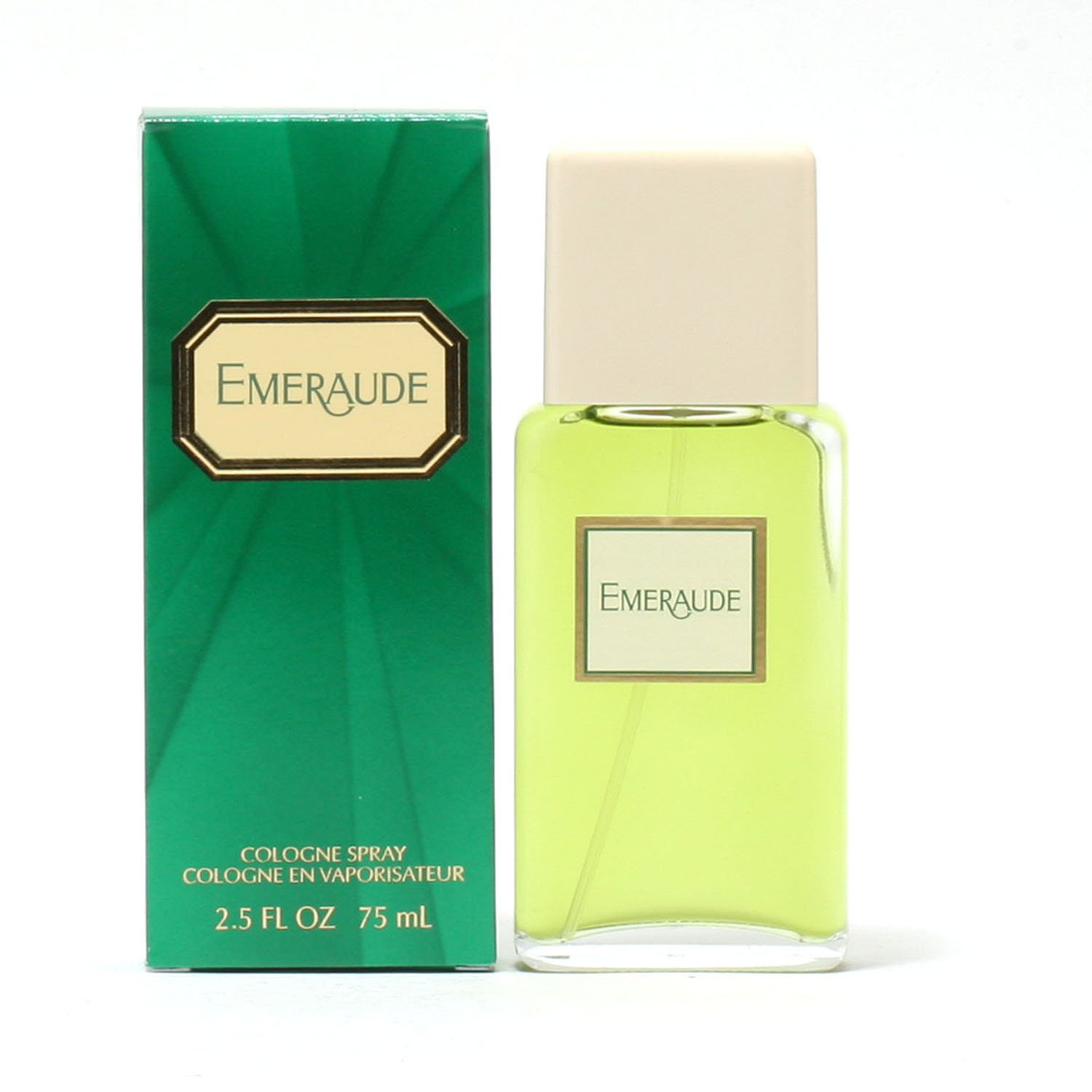 EMERAUDE by Coty Cologne Spray for Women - 2.5 oz / 75ml Eau de Parfum, 100% Authentic Luxury Perfume | Romantic Date Night & Special Occasion Fragrance