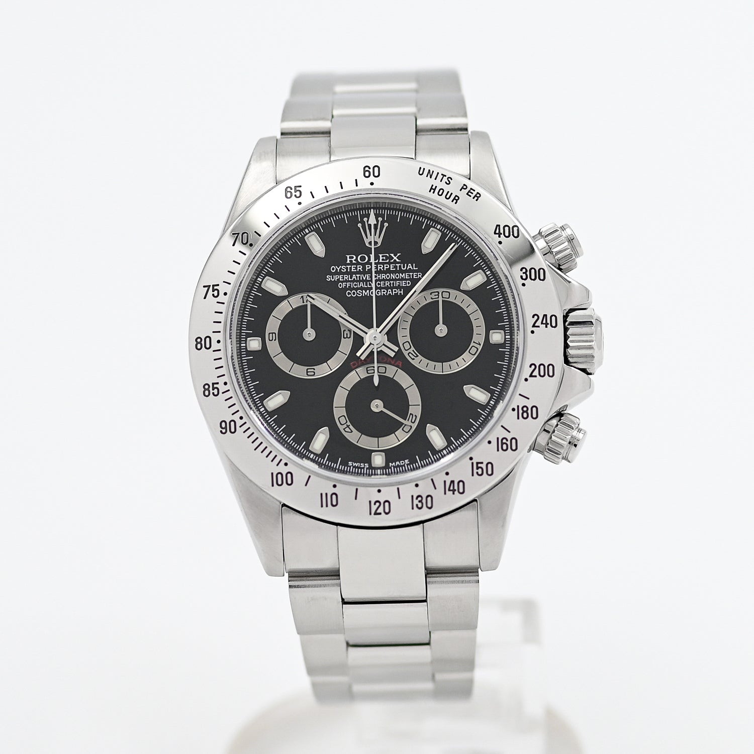 Authentic Rolex Cosmograph Daytona Watch 2001 - Luxury Men's Chronograph for Collectors & Special Occasions