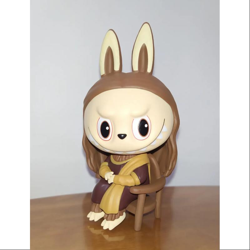 Labubu The Monsters Art Series MONA LISA Collectible Vinyl Figure - Cute Kawaii Home Decor & Office Display for Pop Art Lovers