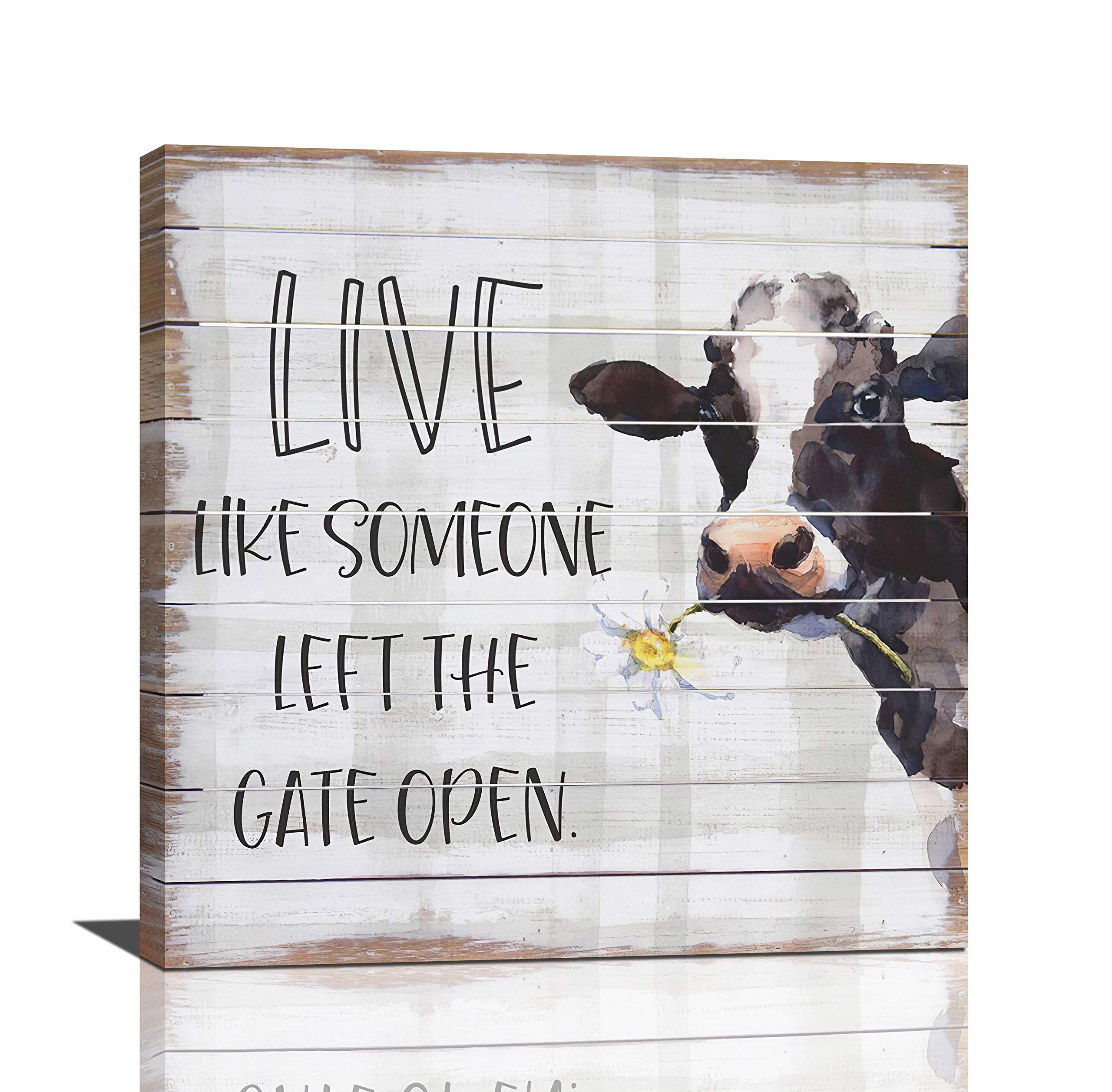 A Touch of Country Charm: The Story Behind Our Farmhouse Cow Wall Art