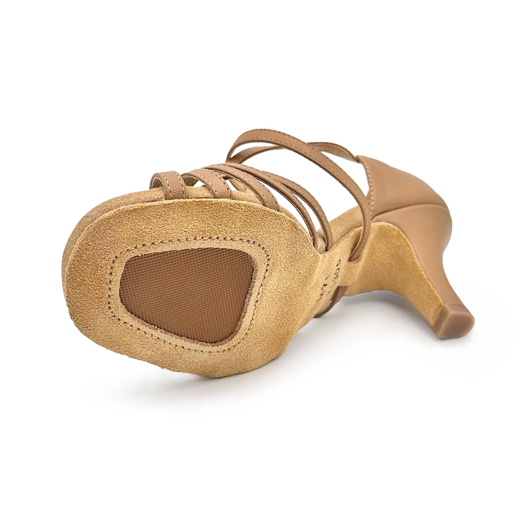 Lacey Schwimmer Professional Ballroom Dance Shoes for Women - 3 Inch Heel Open Toe Latin Cha Cha Shoes for Competition & Practice - Perfect for Salsa, Tango, and Social Dancing