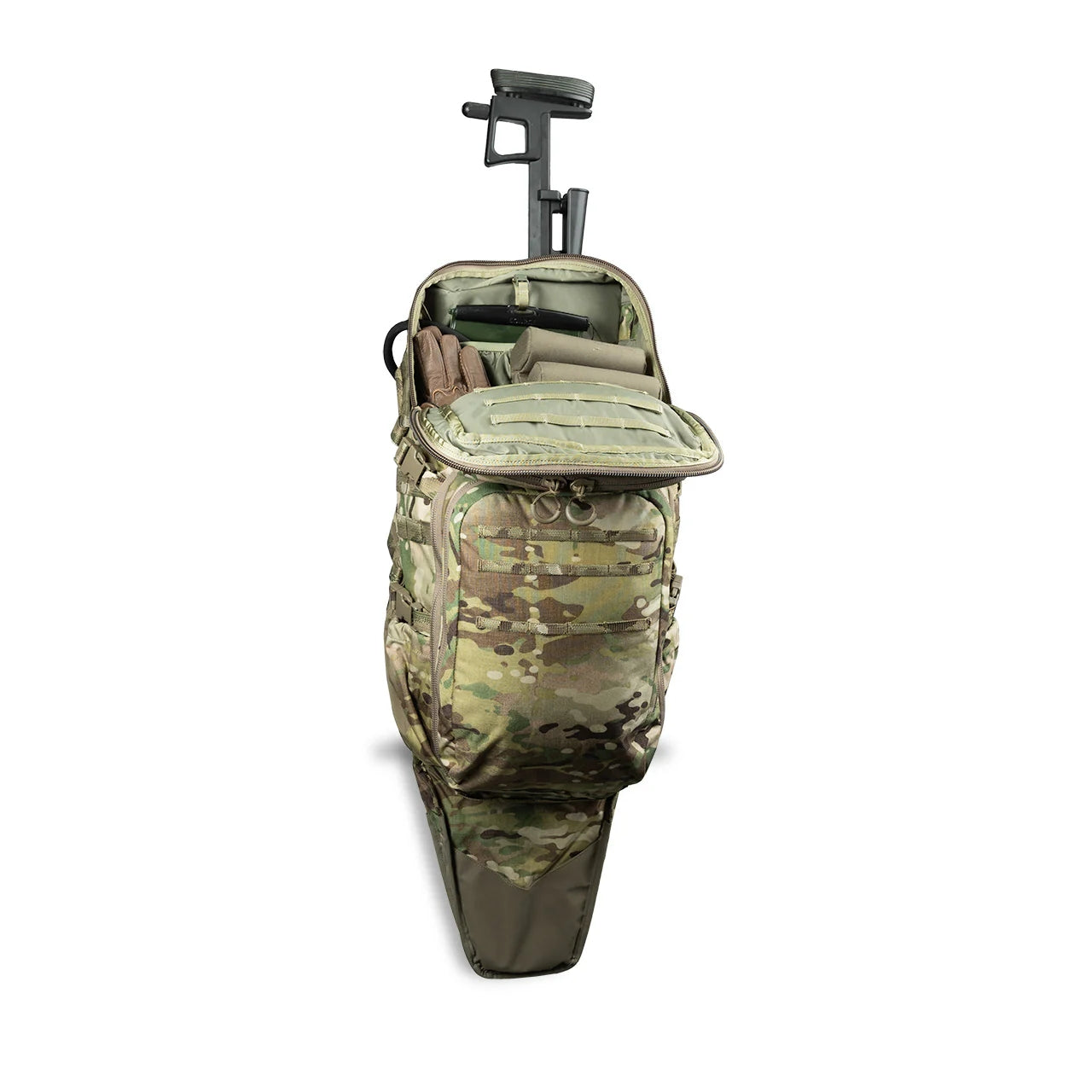 Eberlestock X31 LoDrag II Tactical Backpack with 34-Inch Weapon Scabbard - Durable Military Hunting Pack for Outdoor Adventures, Camping & Tactical Missions