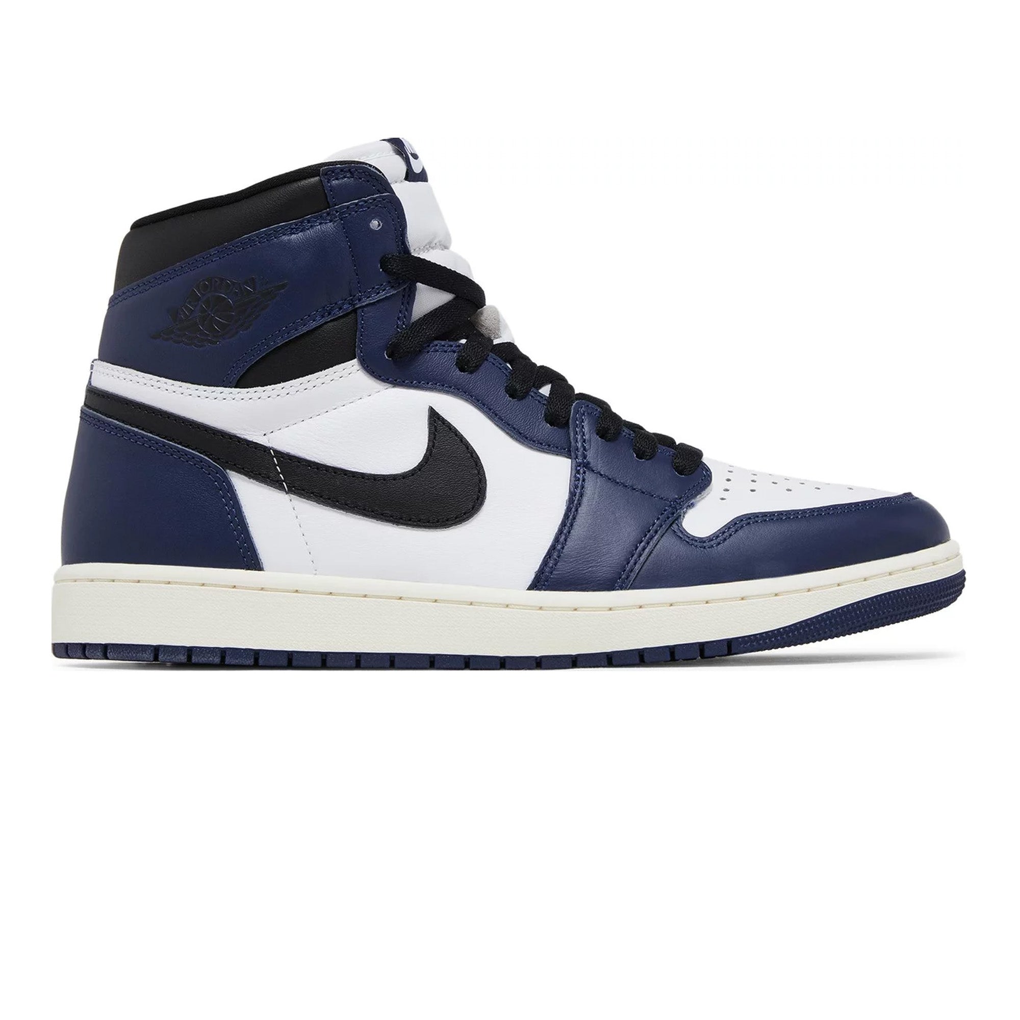 Air Jordan 1 Retro High OG 'Midnight Navy' Sneakers (2024) - Men's Basketball Shoes for Streetwear & Casual Style