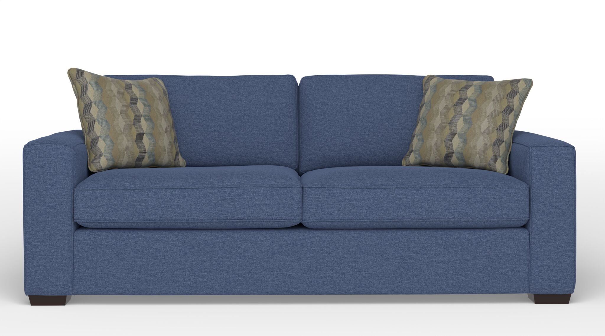 Celeste Sofa in Cabana Blue - Modern Living Room Furniture for Small Spaces & Apartments