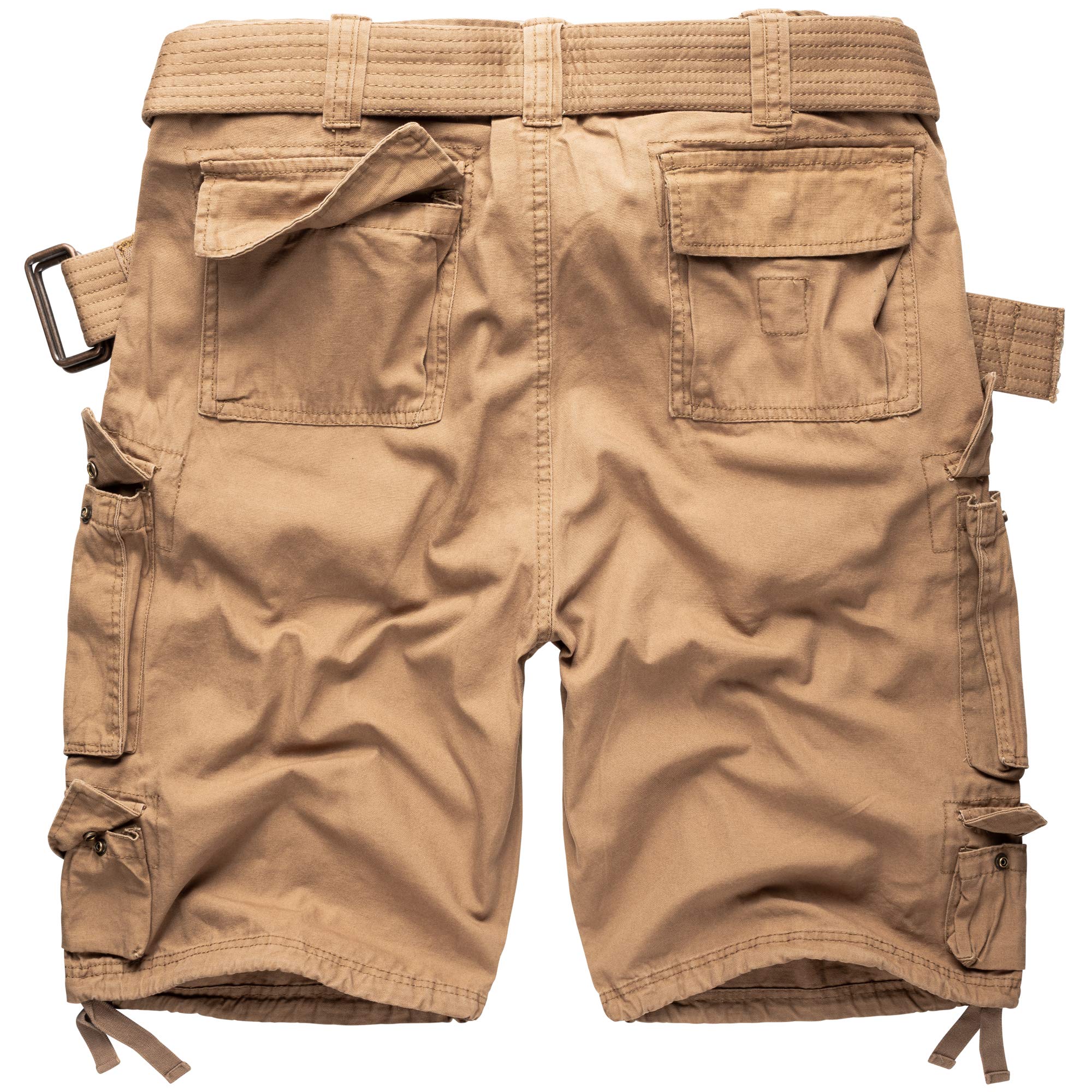 Surplus Division Tactical Shorts in Coyote Brown - Durable Military Style Shorts for Outdoor Adventures, Hiking, and Casual Wear