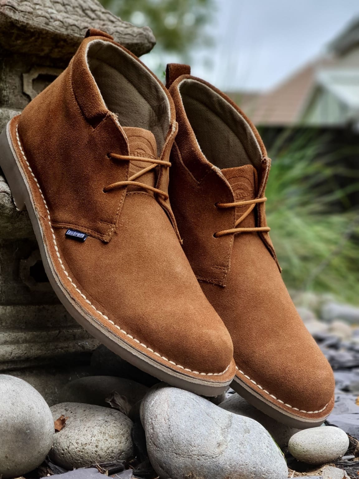 Lambretta Camden Tan Men's Desert Boots - Comfortable & Stylish Casual Shoes for Men | Perfect for Outdoor Adventures, Travel & Everyday Wear