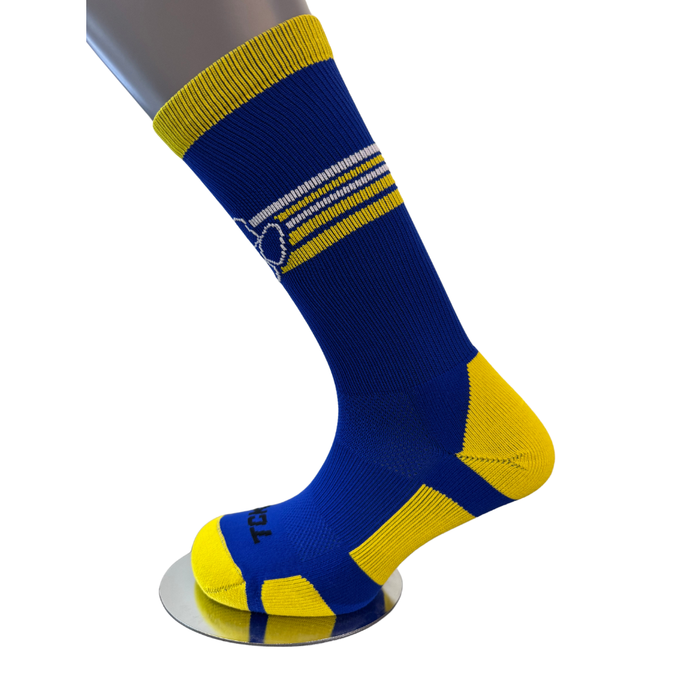 Kearney Bearcats Varsity Paw Socks - Team Spirit Athletic Socks for Basketball, Football & School Events | Comfortable Crew Socks for Sports Fans & Students