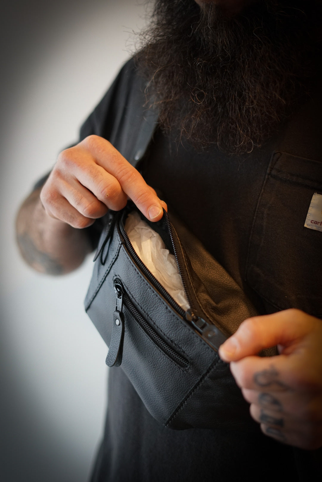 Best Fanny Pack for Men & Women - Waterproof Waist Bag (Black) - Perfect for Running, Hiking, Travel & Everyday Use
