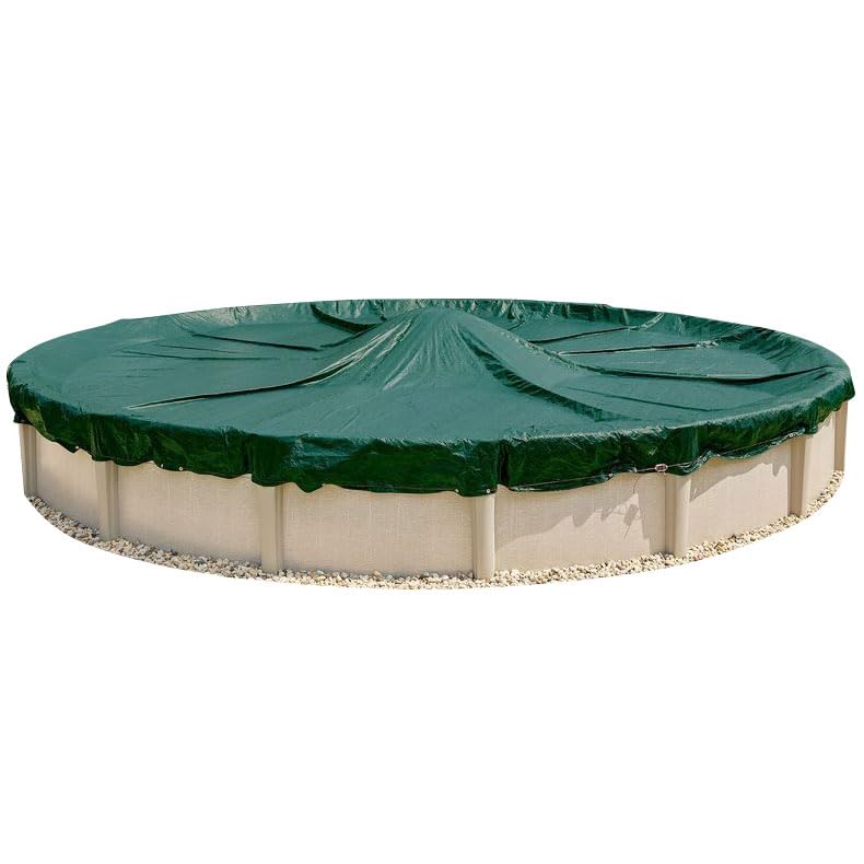 Doheny's Heavy-Duty Winter Pool Cover for Above Ground Pools - Premium Protection Against Snow, Ice & Debris | Perfect for Winterizing Inground & Above Ground Swimming Pools | Commercial-Grade Material for Long-Lasting Performance