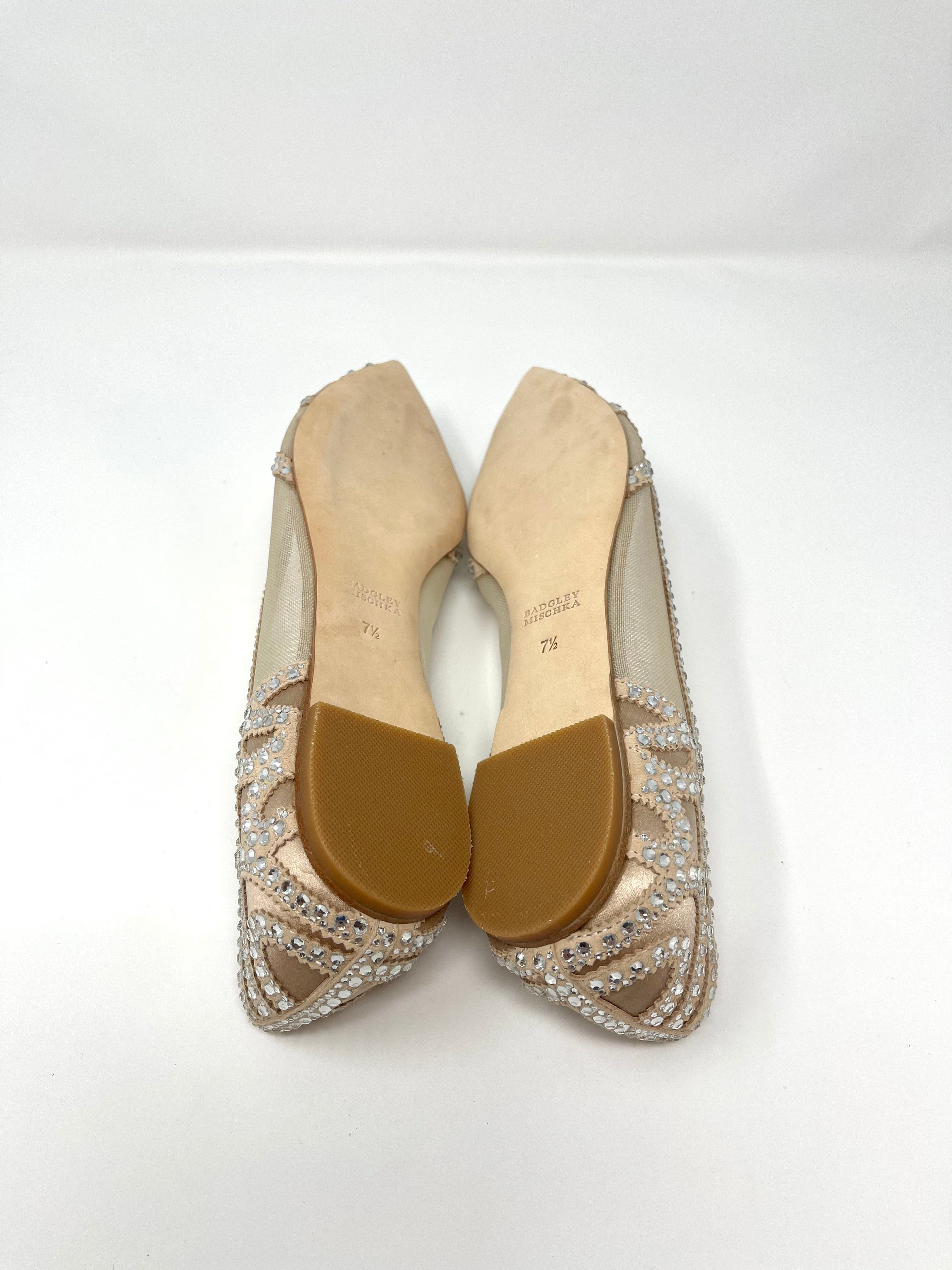 Badgley Mischka Gigi Women's Heels Size 7.5 - Elegant Evening Shoes for Weddings, Parties & Special Occasions