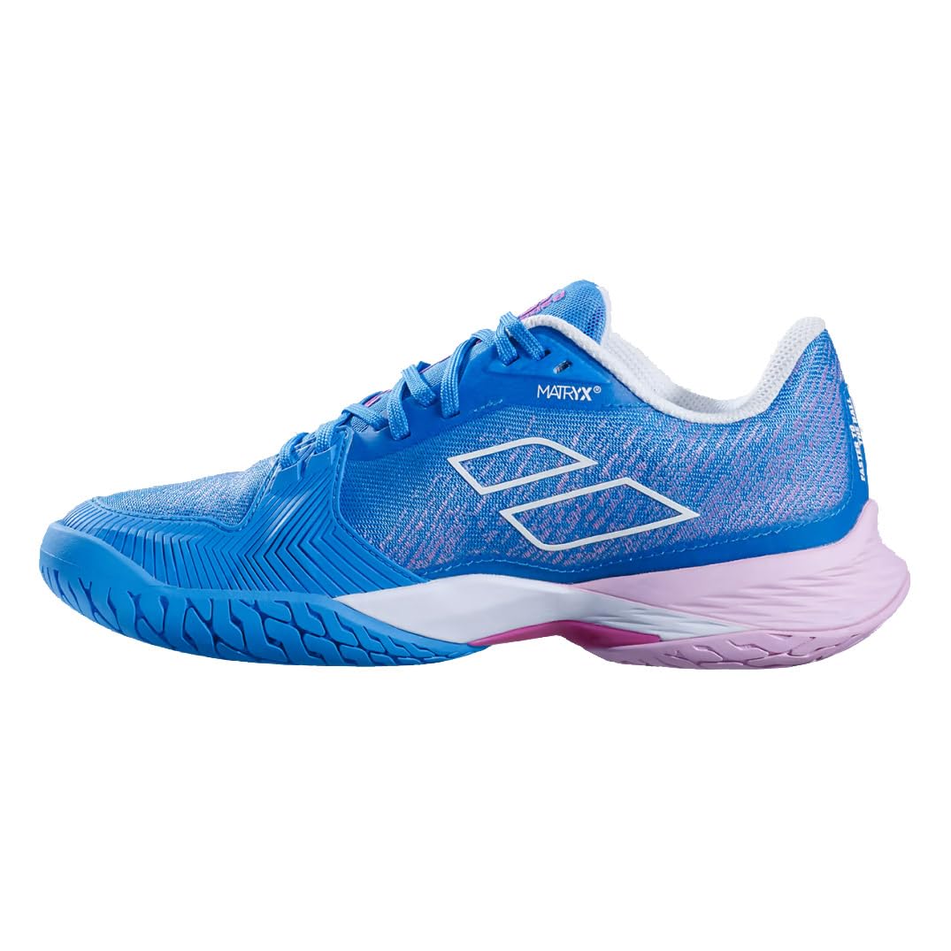 Babolat Women's Jet Mach 3 All Court Tennis Shoes - Lightweight & Durable for Women's Tennis, Training & Match Play - Perfect for Hard Court, Clay & Grass Surfaces