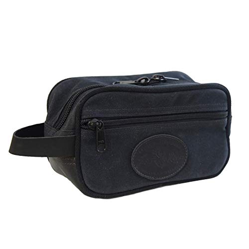 Frost River Premium Leather Travel Kit for Men & Women - Durable Toiletry Bag for Camping, Hiking & Business Trips - Perfect Carry-On Organizer for Cosmetics & Essentials