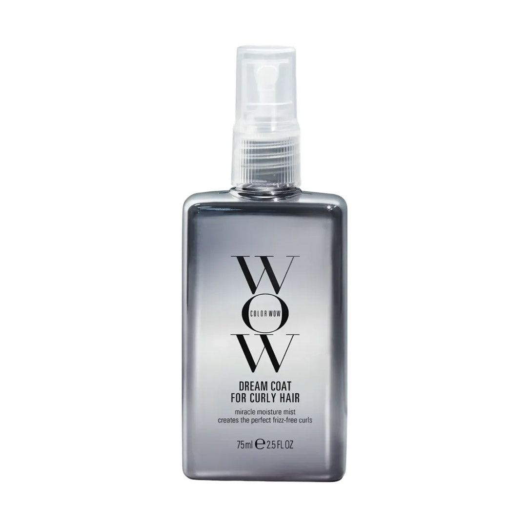 Color WOW Dream Coat Curly Hair Spray 75ml - Anti-Frizz & Humidity Protection for Curly Hair - Perfect for Daily Styling & Special Occasions