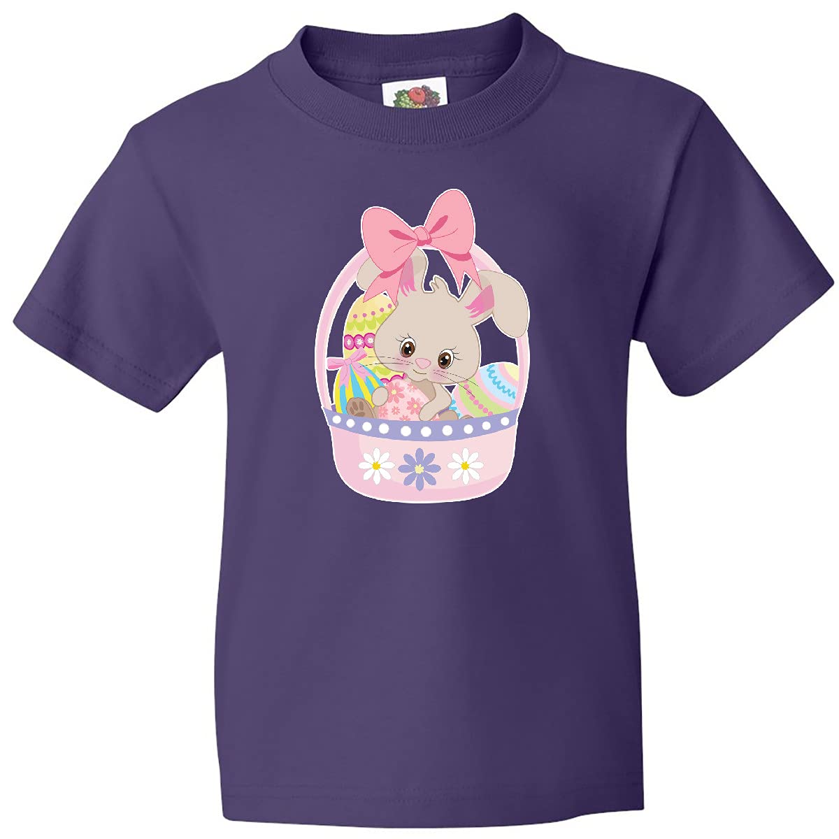 Easter Bunny T-Shirt for Kids - Fun Easter Basket Design