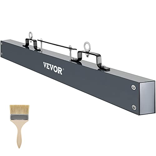 **Mophorn 48 Inch Hanging Magnetic Sweeper - 67 LBS Capacity, Heavy Duty Industrial Magnet for Picking Up Nails, Bolts & Iron Chips - Steel Construction, Forklift & Workshop Use**    *(Use Cases: Ideal for construction sites, warehouses, auto shops, and metal recycling to collect loose metal debris efficiently.)*
