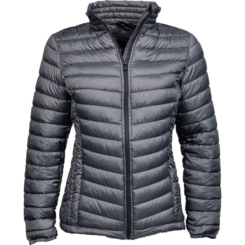 Women's Padded Zeppelin Jacket - Lightweight Winter Coat with Hood, Water-Resistant Windbreaker for Outdoor Activities, Hiking & Travel