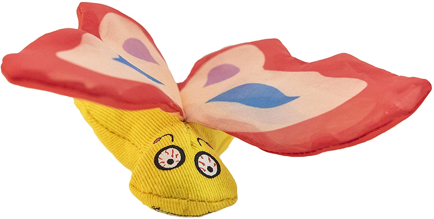 Yeowww! Catnip Butterfly Toy for Cats - Interactive Play & Enrichment - Perfect for Indoor & Outdoor Fun