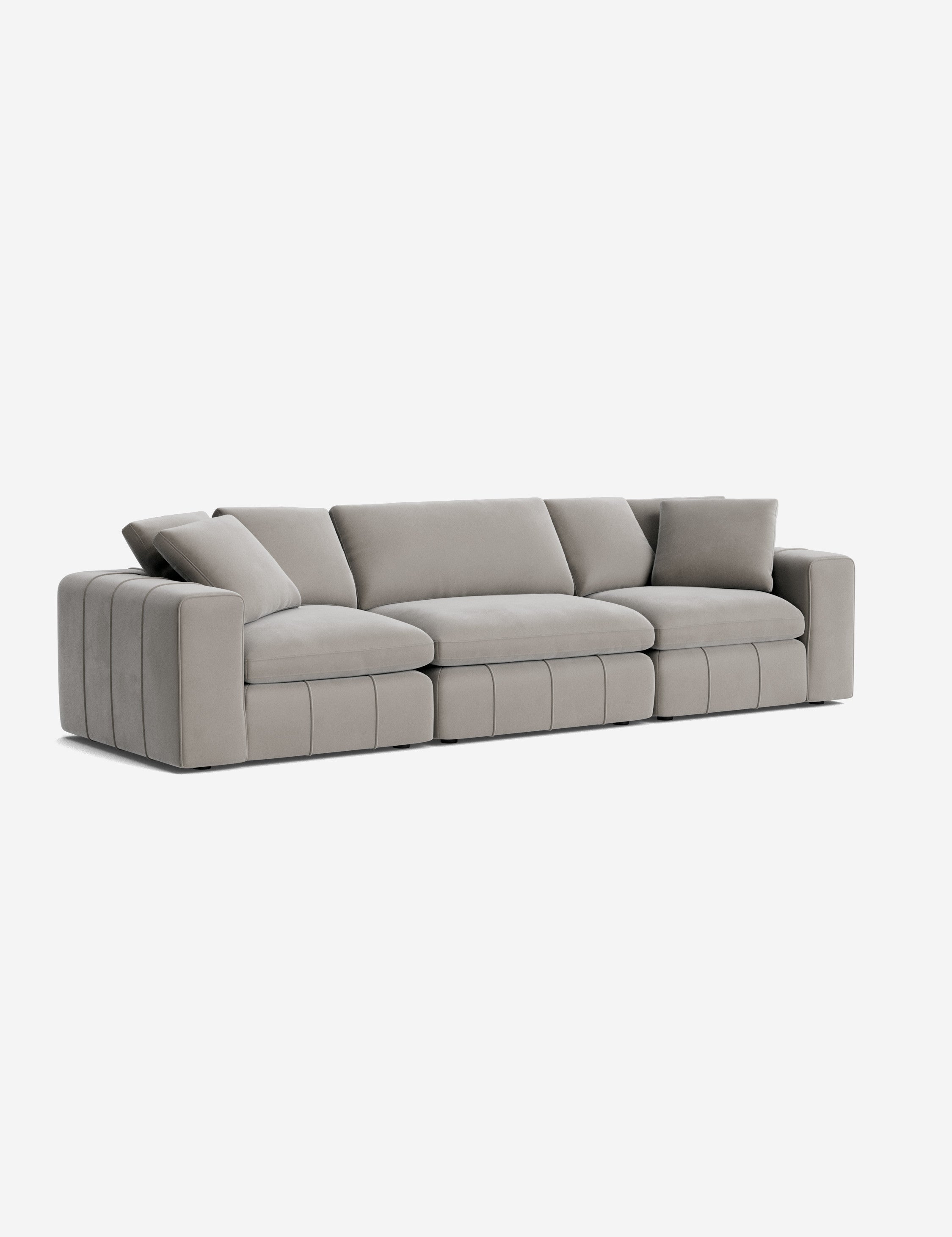 Capella Sofa - Modern Comfortable Living Room Couch for Small Spaces, Home & Office Use