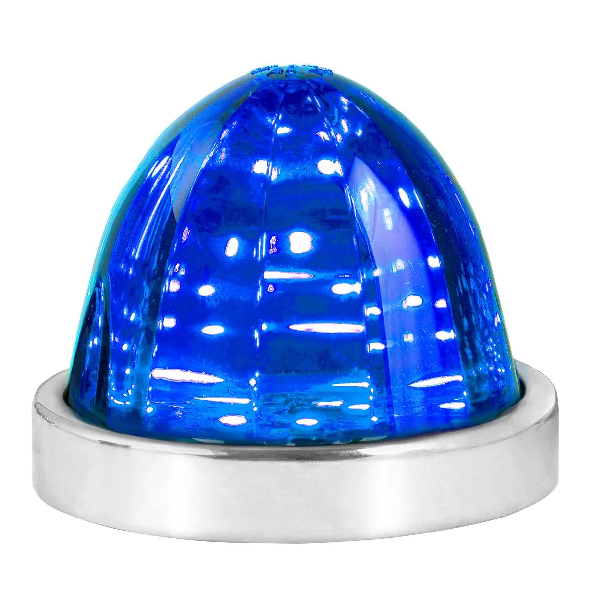 Premium Blue LED Watermelon Light - Energy Efficient, Durable & Bright for Home, Garden, and Party Decorations | Perfect for Halloween, Christmas, and Outdoor Lighting