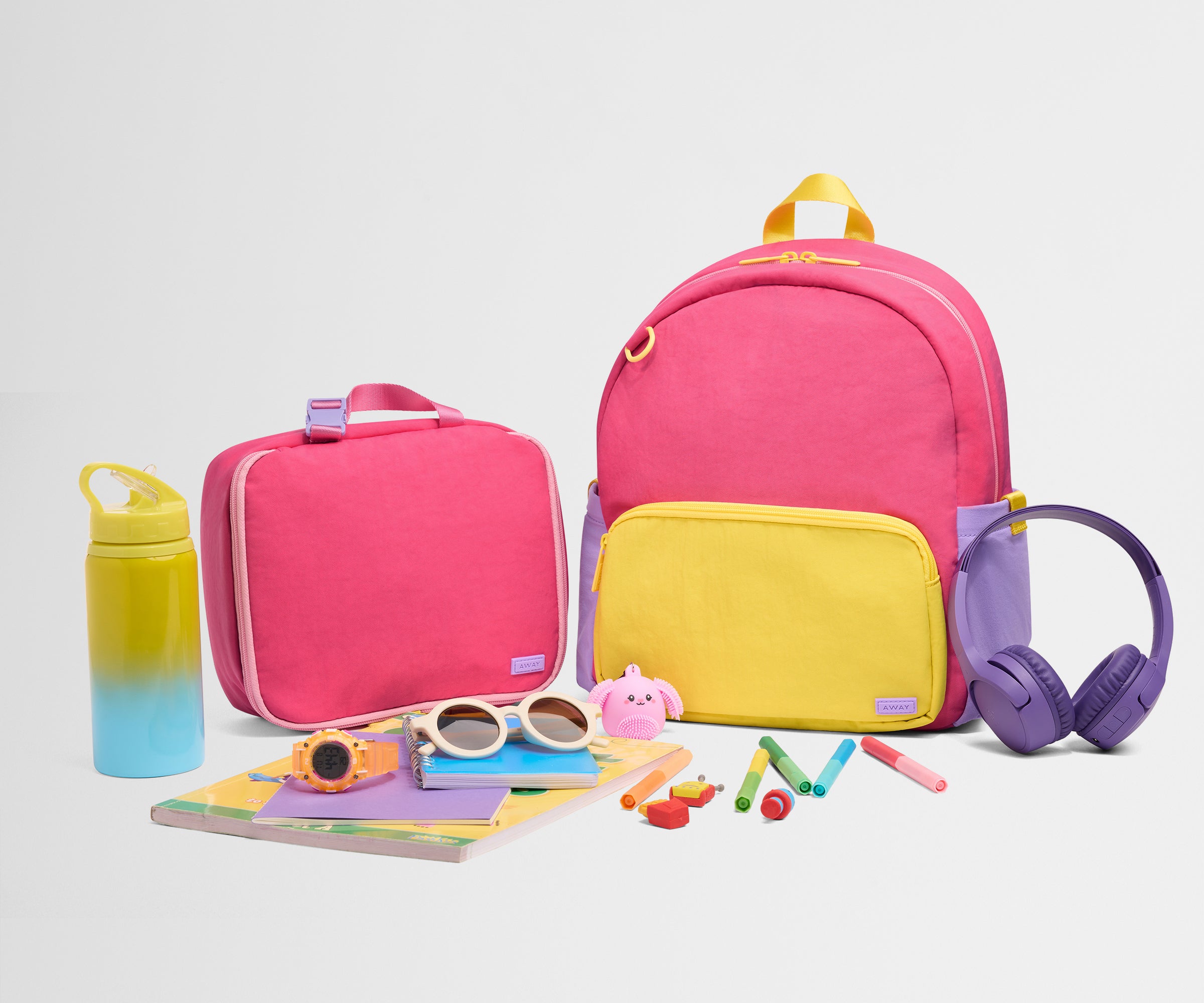 Cotton Candy Pink Kids Lunch Box - Insulated Bento Box for School, Picnics & Travel - Leakproof & Eco-Friendly Lunch Container for Boys & Girls