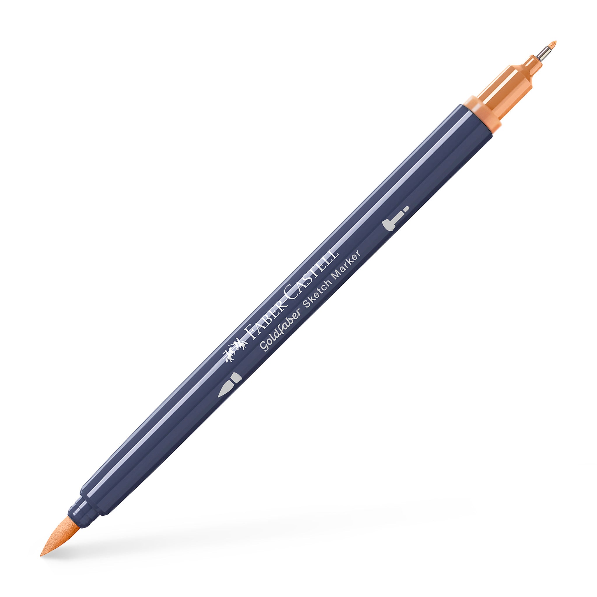 Goldfaber Sketch Marker - Terracotta #186 | Premium Artist Sketching & Drawing Marker for Professional Illustrations, Doodling & Calligraphy | Ideal for Sketchbooks, Art Journals & Mixed Media Projects