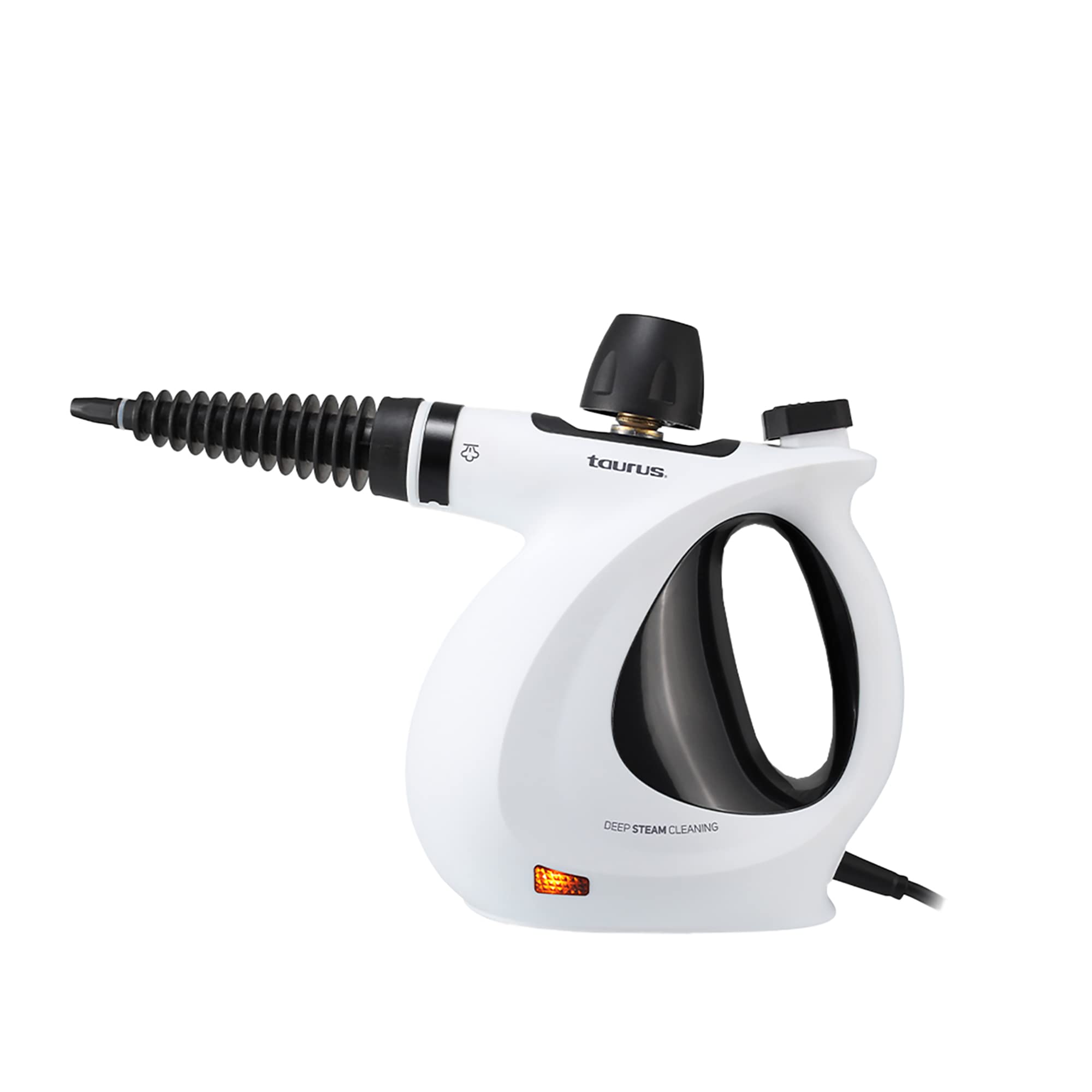 CLEAN JELLYFISH Handheld Steam Cleaner - 1150W High Pressure Steamer with 9 Accessories & 3 Bars for Sanitizing, Disinfecting, Deodorizing - Perfect for Clothes, Upholstery, Floors, and Home Deep Cleaning