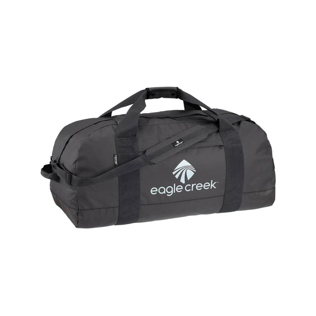 Eagle Creek No Matter What Large 110L Duffel Bag - Black | Waterproof Travel Duffel for Camping, Hiking & Adventure Trips
