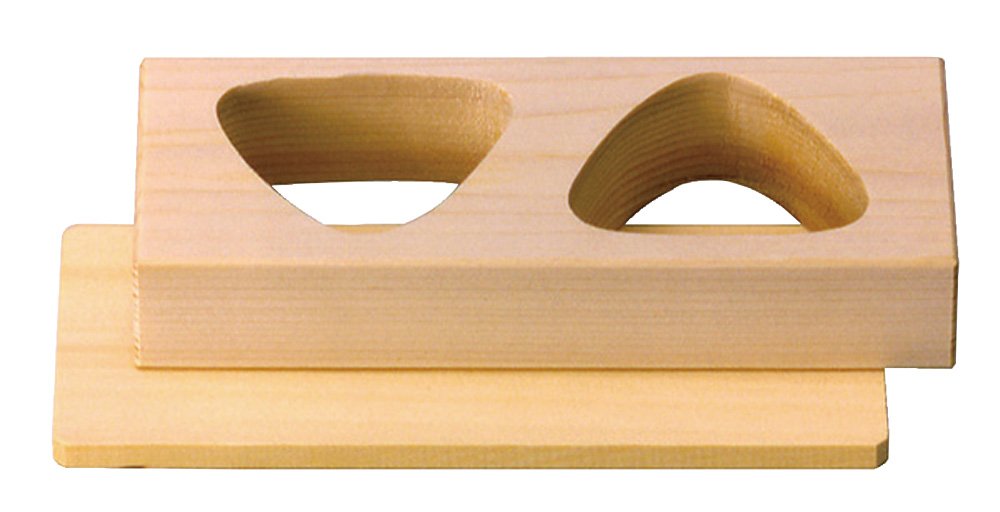 Yamako Onigiri Mold Rice Ball Set - 2 Hole Japanese Sushi Press for Perfect Rice Balls | Great for Bento Boxes, Lunch Prep & Home Cooking