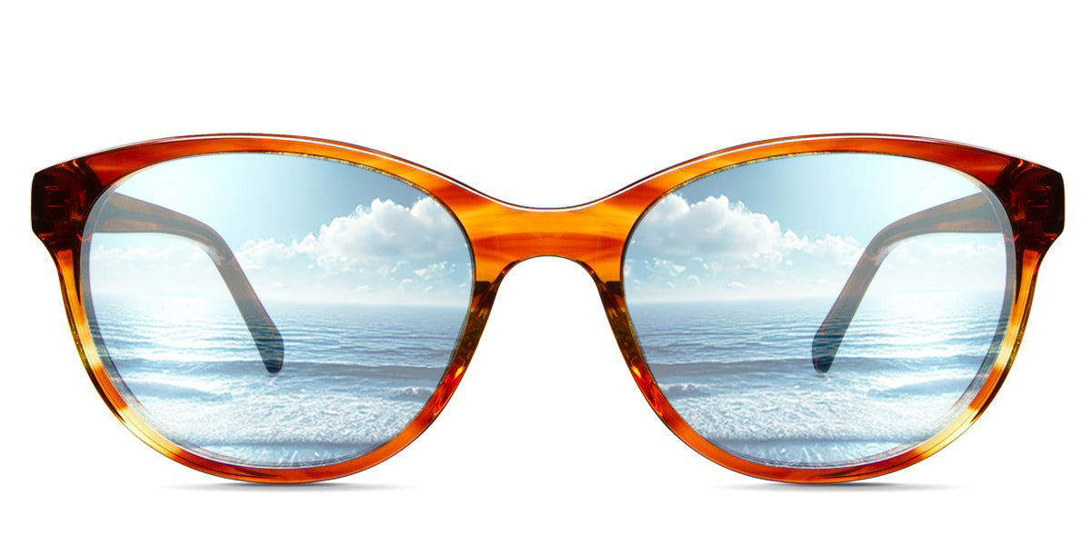 Roth Women's Prescription Tinted Sunglasses - UV Protection, Polarized Lenses for Driving, Outdoor & Fashion Use