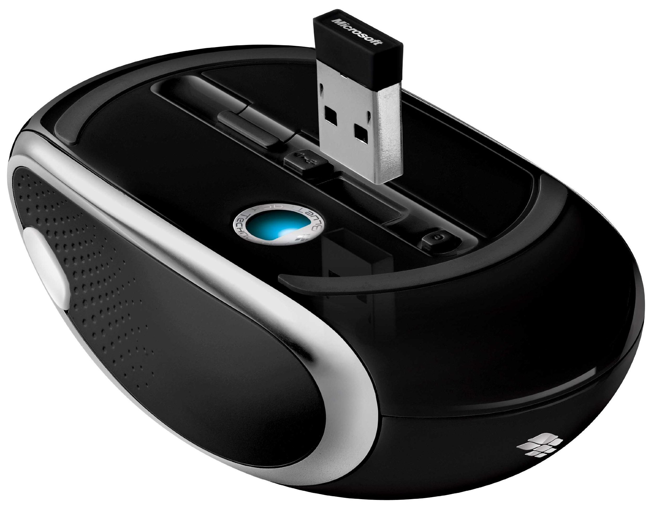 Microsoft Wireless Mobile Mouse 6000 - Compact Bluetooth Mouse for Laptop, PC, Mac | Portable Design for Travel, Office & Home Use | Ergonomic Comfort for Long Work Sessions