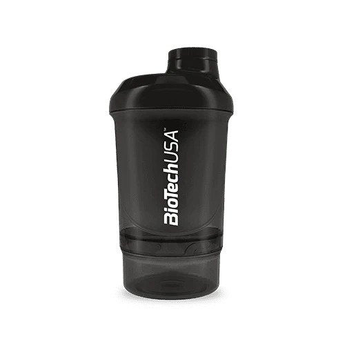 Biotech Wave+ Nano Shaker Bottle - Premium Protein Shaker with Mixing Ball for Gym, Workout & Fitness - Perfect for Protein Powder, Pre-Workout & Post-Workout Drinks