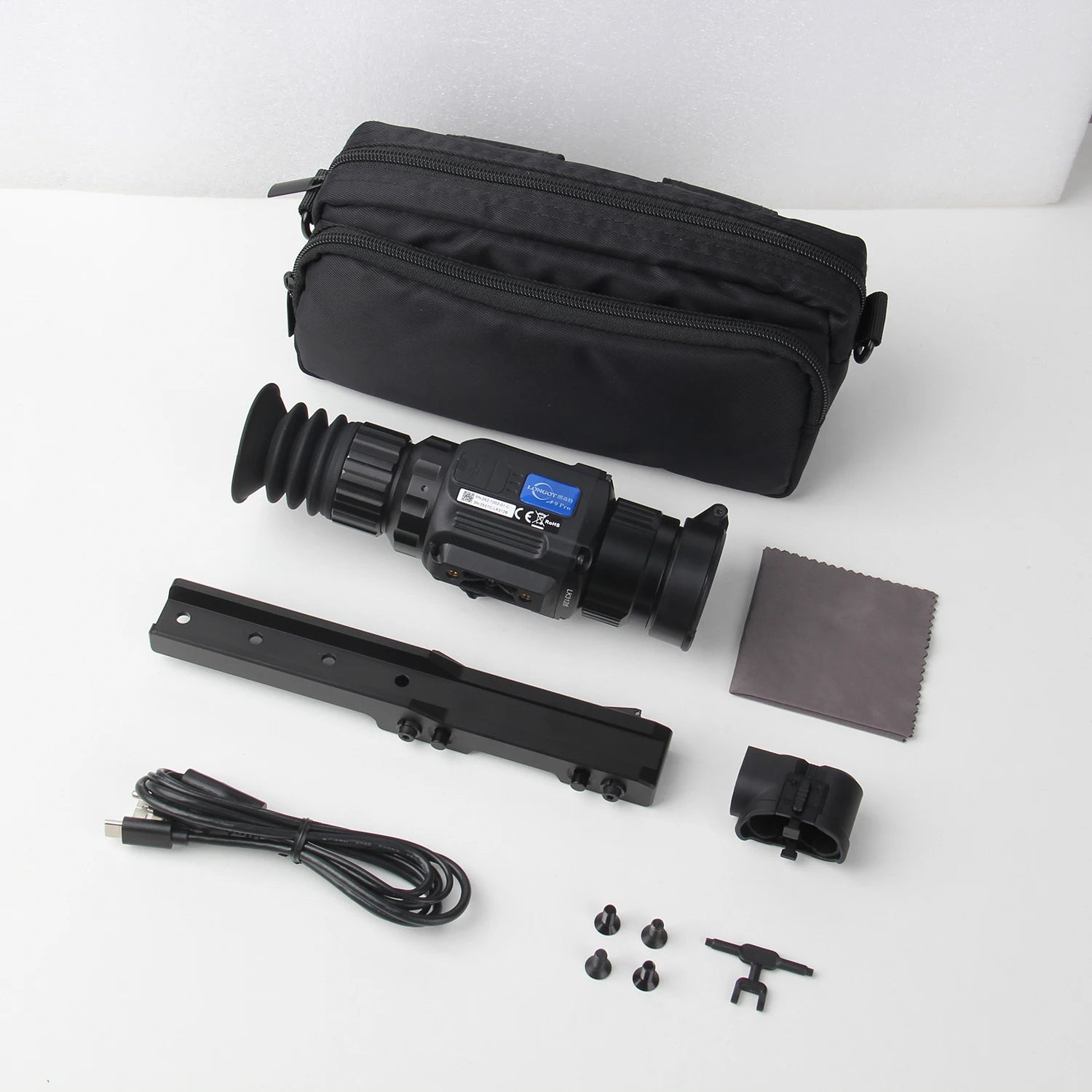 LONGOT A9 PRO Thermal Imaging Rifle Scope - Hunting Rifle Scope with Night Vision & Sight Imager Camera - Perfect for Hunting, Wildlife Observation, and Security Surveillance