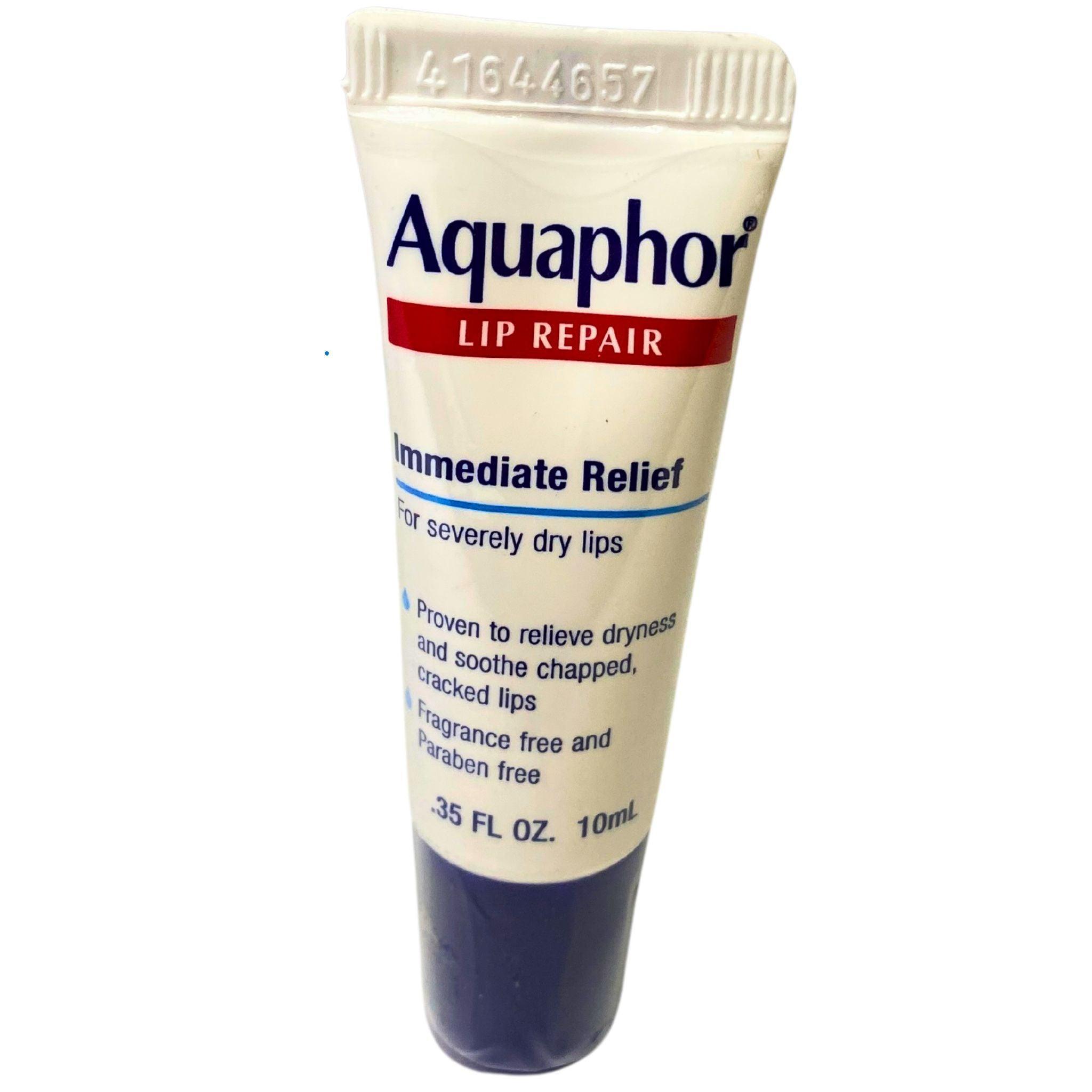 Aquaphor Lip Repair Balm for Dry & Chapped Lips - 0.35 Oz (Pack of 120) - Moisturizing Lip Care for Winter, Cold Weather & Daily Use