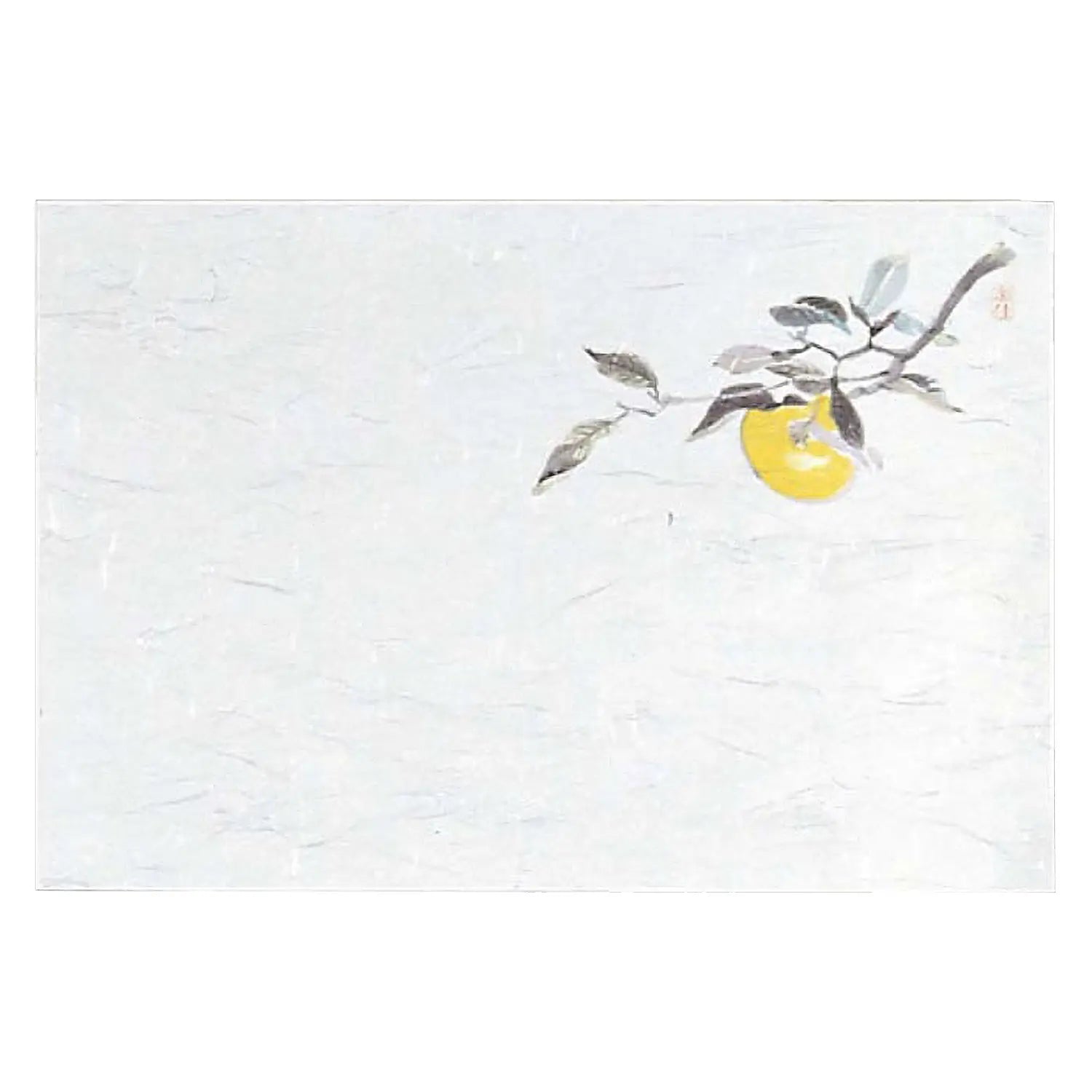 Premium Japanese Washi Paper Placemats - 100pcs Yuzu Design, Eco-Friendly Table Setting for Dining, Parties & Home Decor